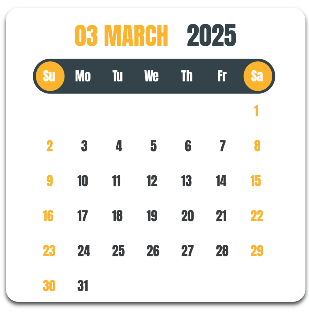 March 2025